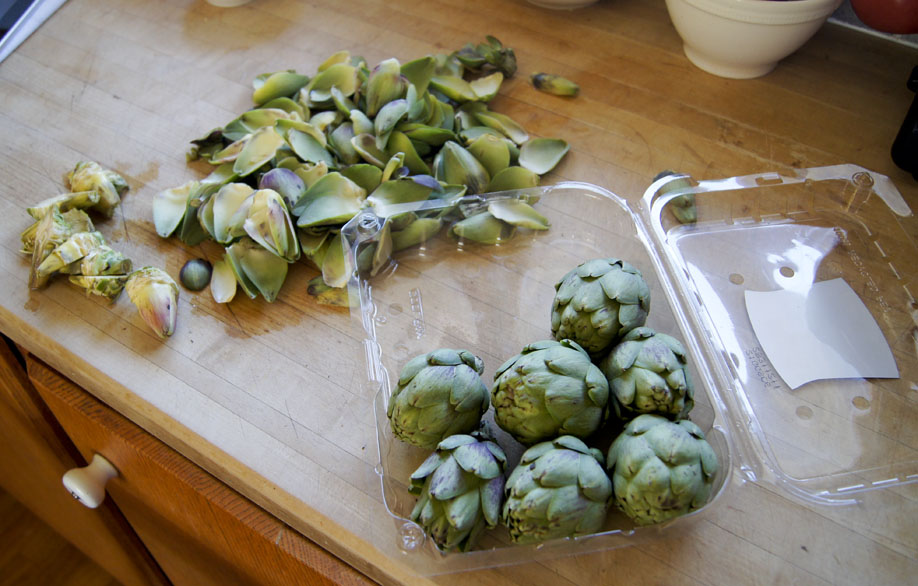 baby artichokes