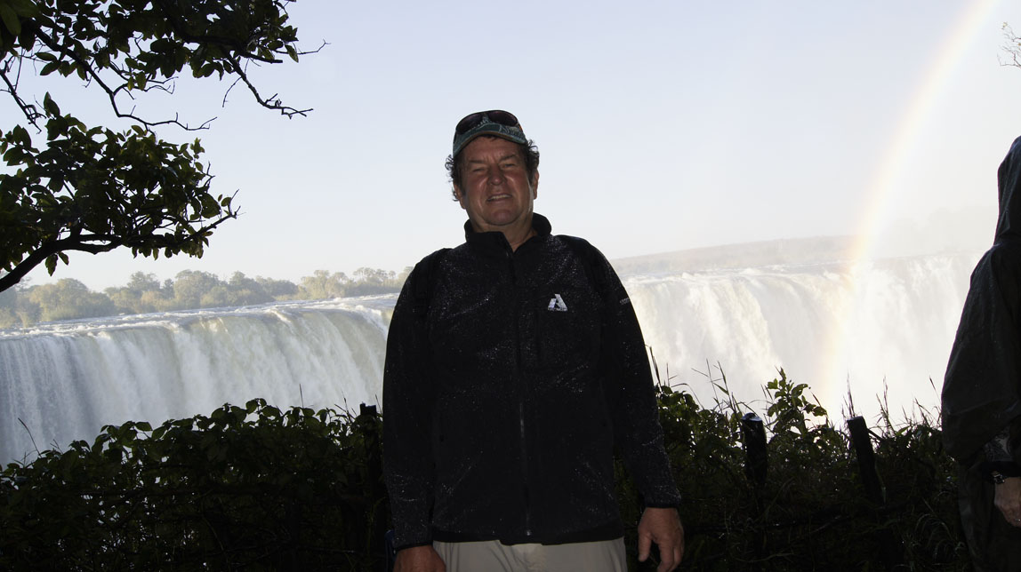 John at Victoria Falls