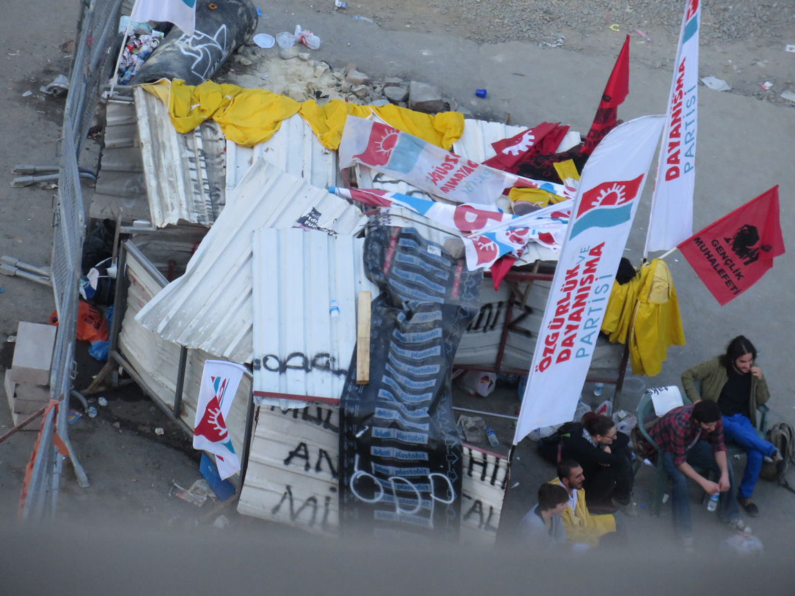 camps of the protesters