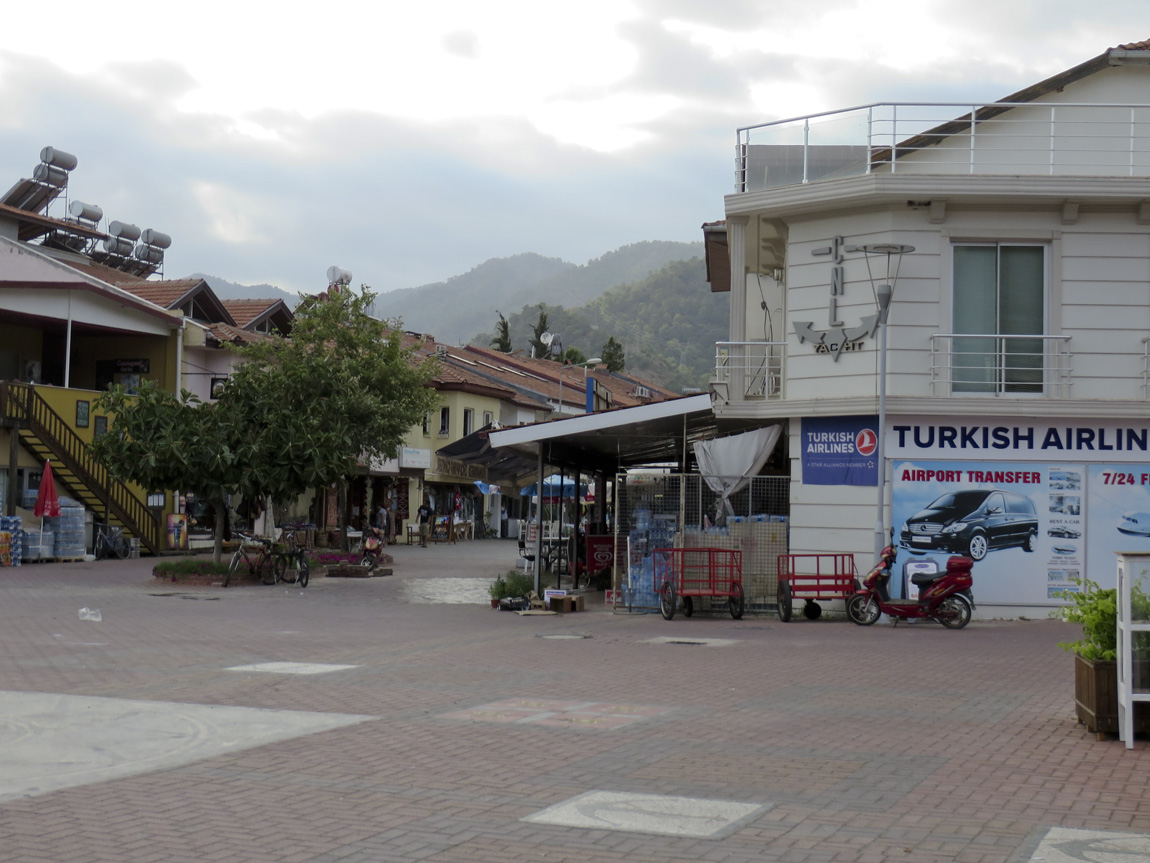 Gocek town square