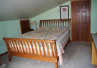 sleigh bed