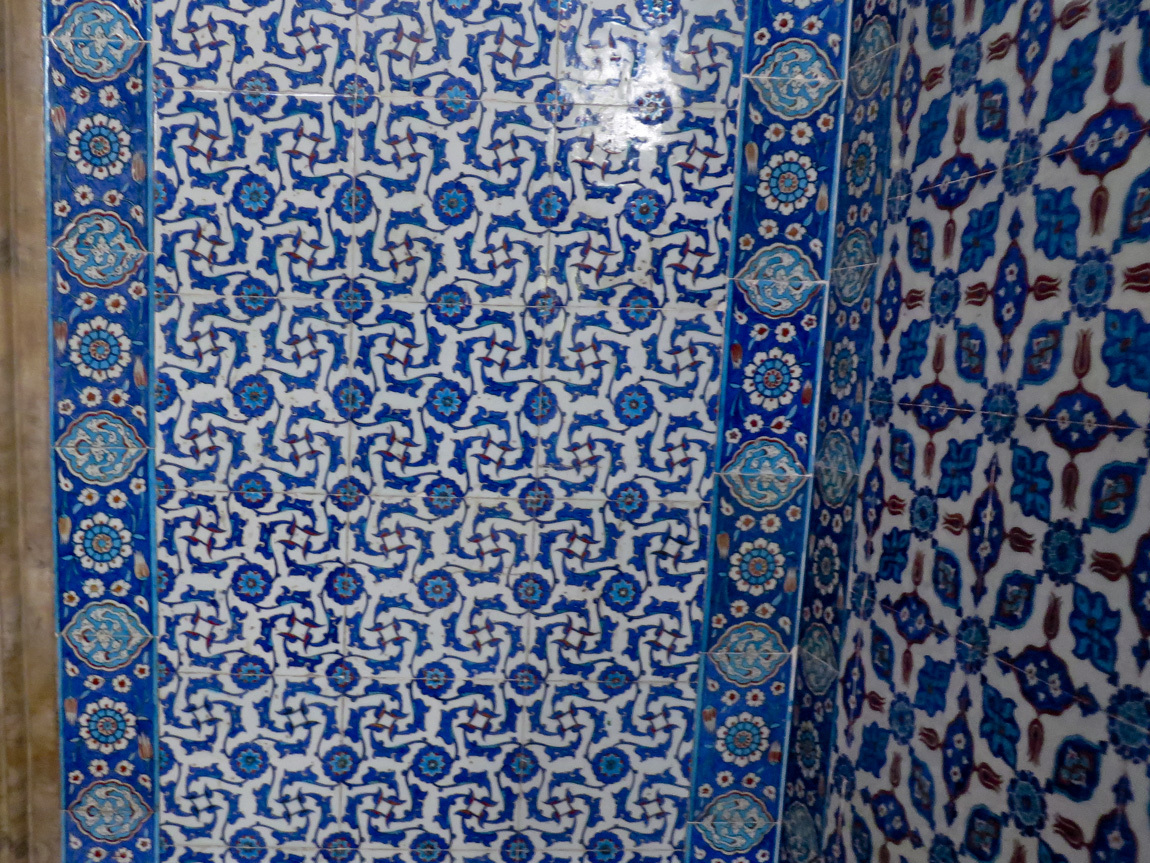 tiles in mosque