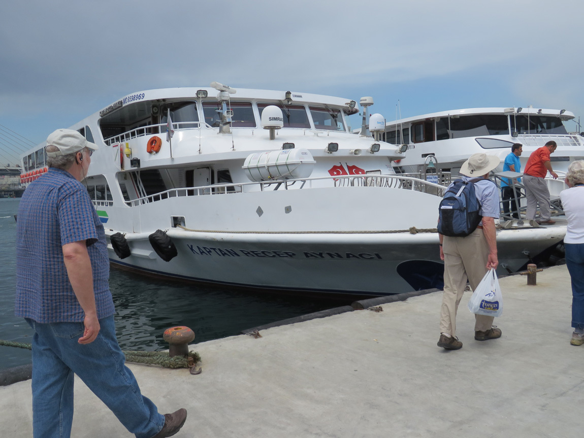 our boat