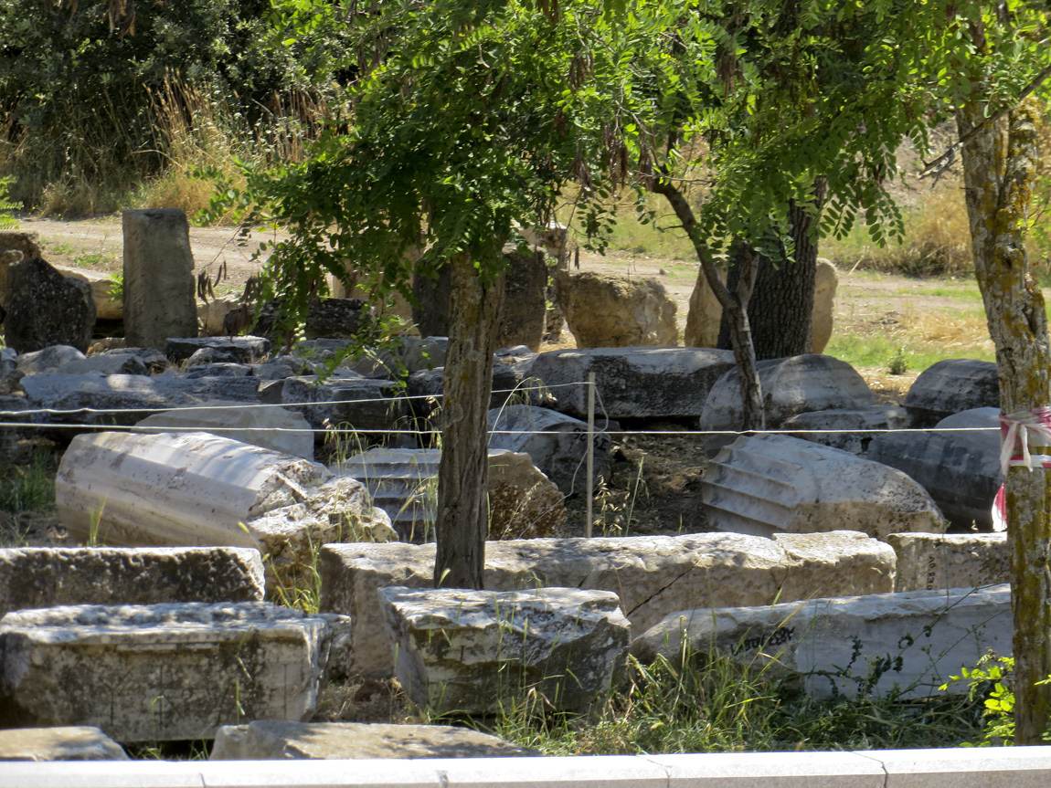 columns and walls