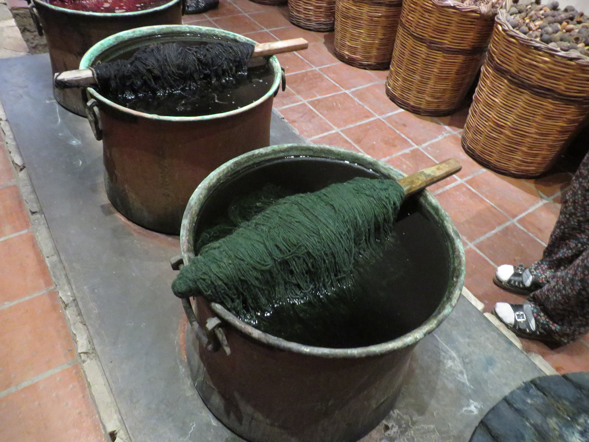 dye vats