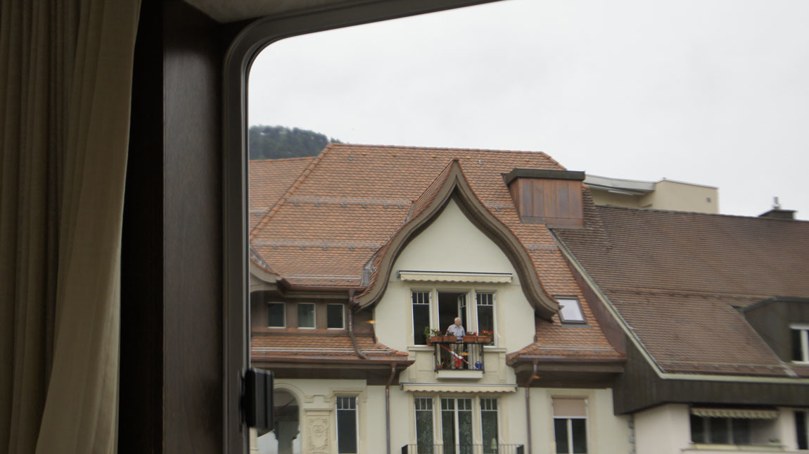 from Lake Lucerne ferry