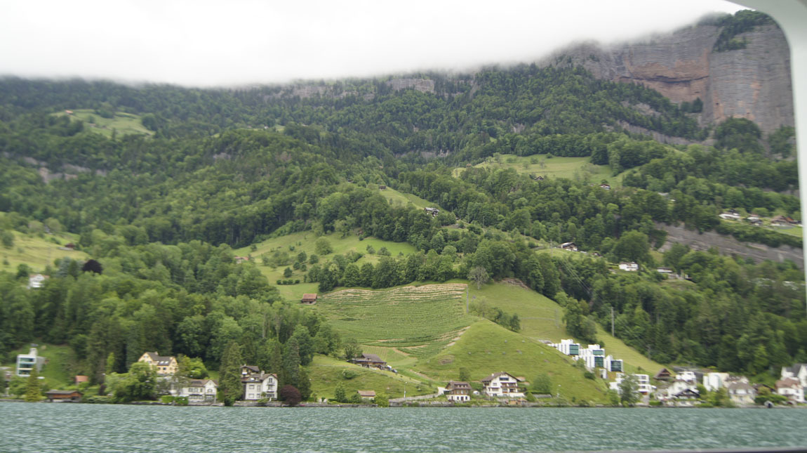 from Lake Lucerne ferry